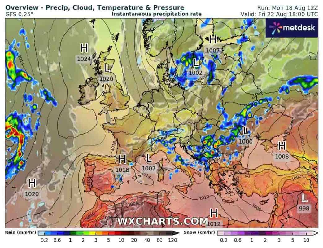 Czym będzie spowodowane ochłodzenie w Polsce. Sytuacja synoptyczna