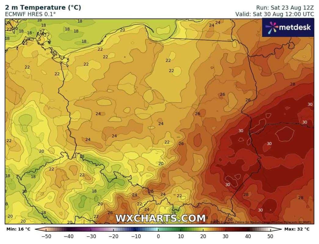 Pogoda na 5 dni przyniesie ocieplenie. Wysokie temperatury w przyszły weekend
