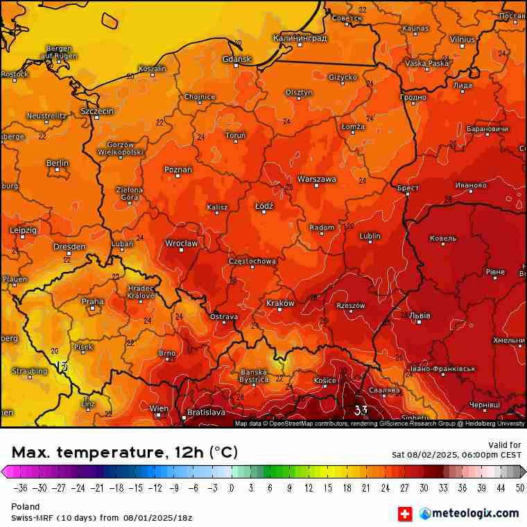 groźna pogoda i burze w kraju
