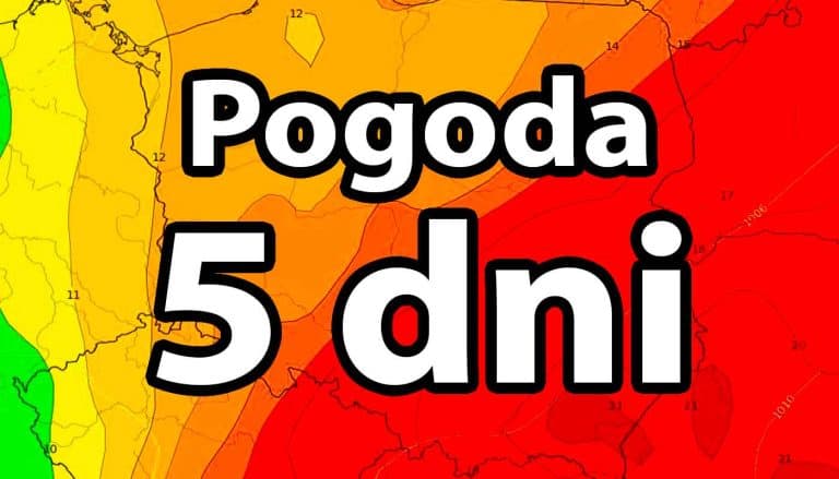 Pogoda na 5 dni plus weekend. Upał i załamanie pogody w Polsce