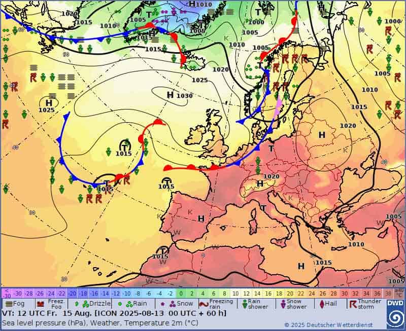 Prognoza pogody na weekend. Wyż w piątek 15 sierpnia