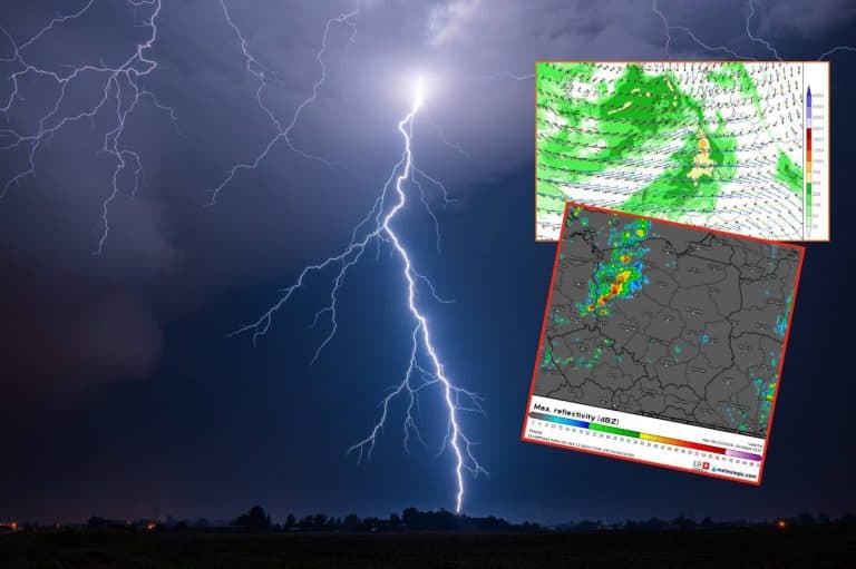 burze i groźna pogoda w Polsce