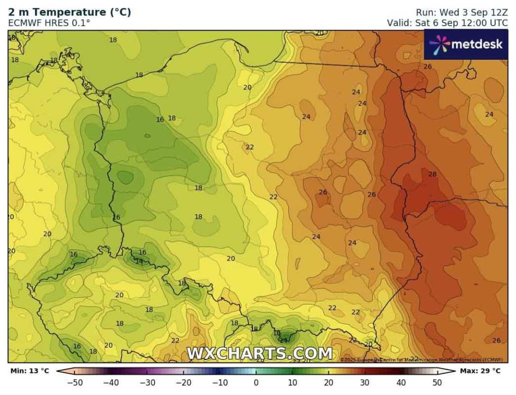Temperatury poszybują w weekend w dół. Silne ochłodzenie