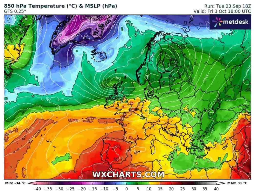 Wyższe temperatury w Polsce. Powiew lata na początku października