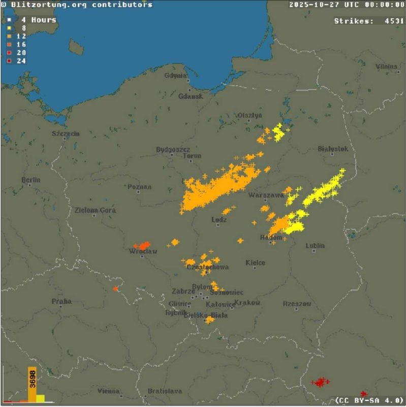 burze i dynamiczna pogoda w regionie