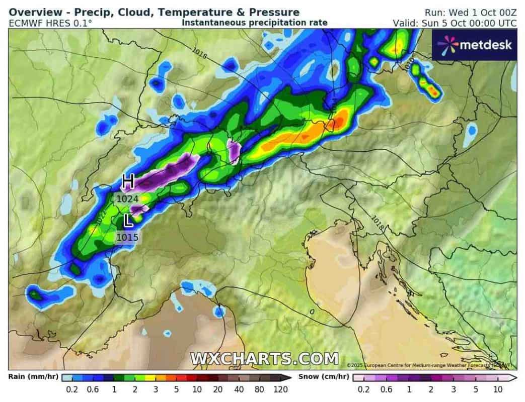 śnieżyce i dynamiczna pogoda