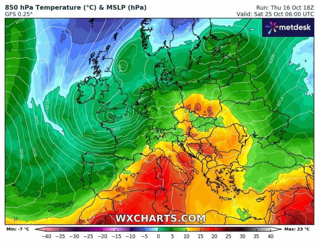 Upał jeszcze może wystąpić w Europie