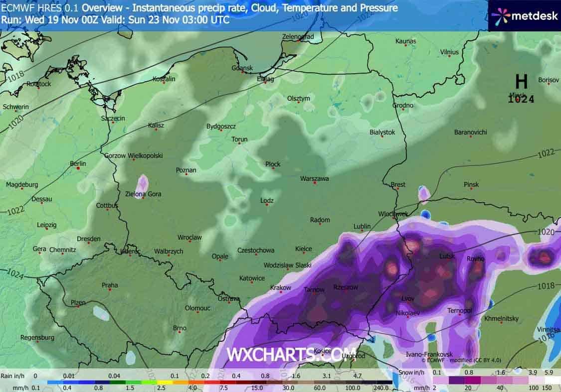 Atak zimy w części Polski również w niedzielę
