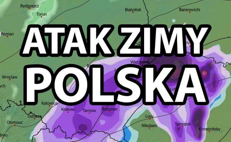 Atak zimy w Polsce. Paraliż komunikacyjny