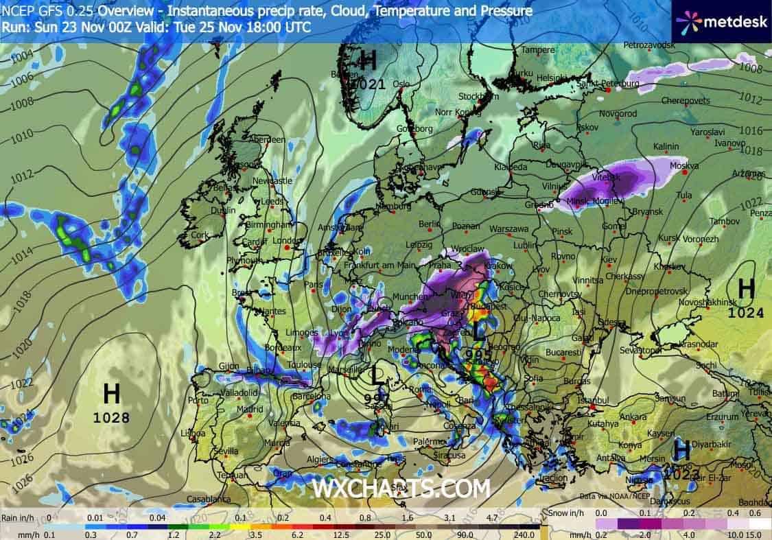 Załamanie pogody w środę. Pogoda na 5 dni przyniesie dużo dynamiki