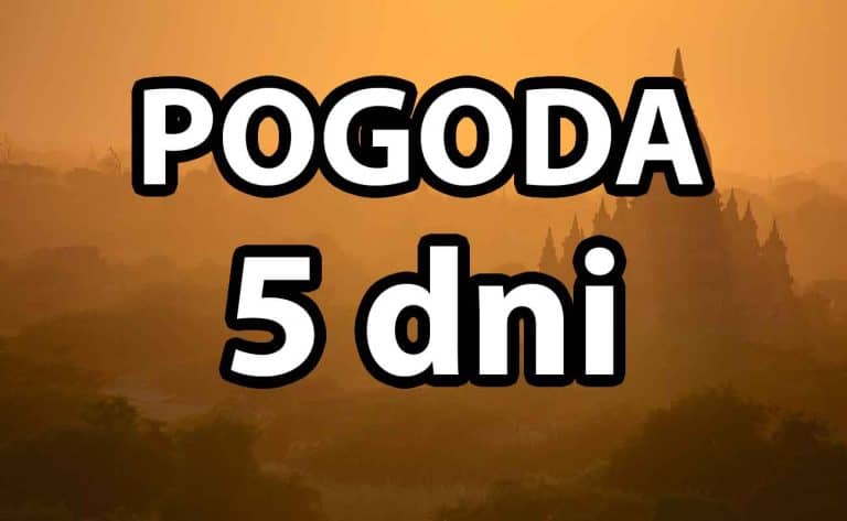 Pogoda na 5 dni i weekend dla Polski.