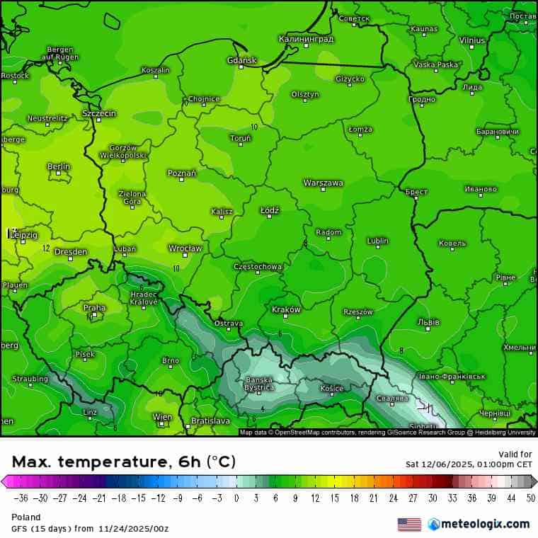 fala ciepła w kraju