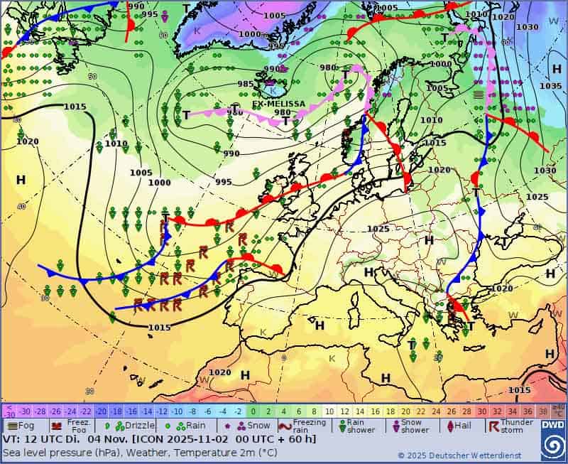 Czy zmieniająca się sytuacja synoptyczna przyniesie mróz w części Europy?
