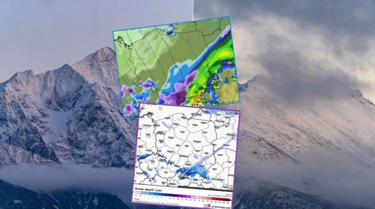 śnieżyce i burze śnieżne w kraju