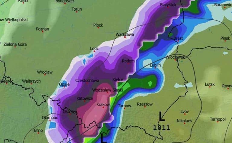 Śnieżyca i atak zimy w Polsce w kolejnych dniach