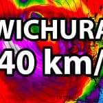 Wichura 140 km/h na zachodzie. Prognozy pogody również dla Polski