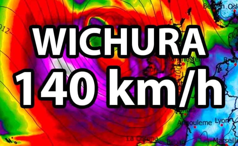 Wichura 140 km/h na zachodzie. Prognozy pogody również dla Polski