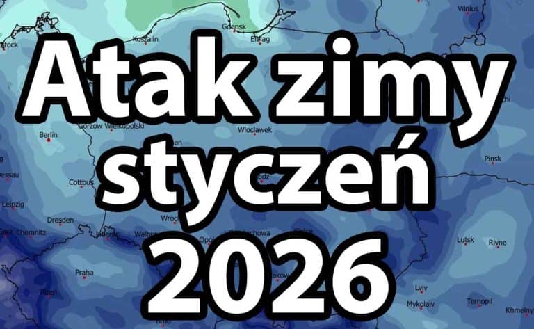 Atak zimy w Polsce. Mróz i śnieżyce od początku stycznia 2026