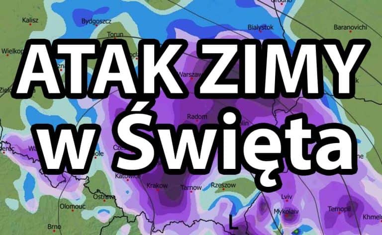Atak zimy w Święta. Pojawi się śnieżyca i silniejszy mróz