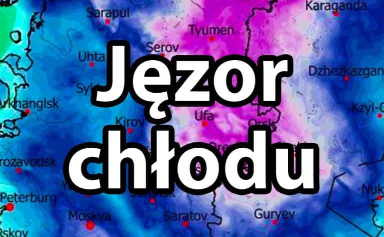 Mróz w grudniu w Polsce. Jęzor chłodu. Ochłodzenie
