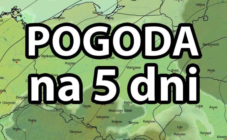 Pogoda na 5 dni plus weekend mocno nas zaskoczy. Silny wyż w regionie