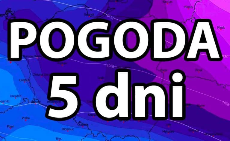 Pogoda na 5 dni plus weekend. Ochłodzenie na koniec roku w Polsce