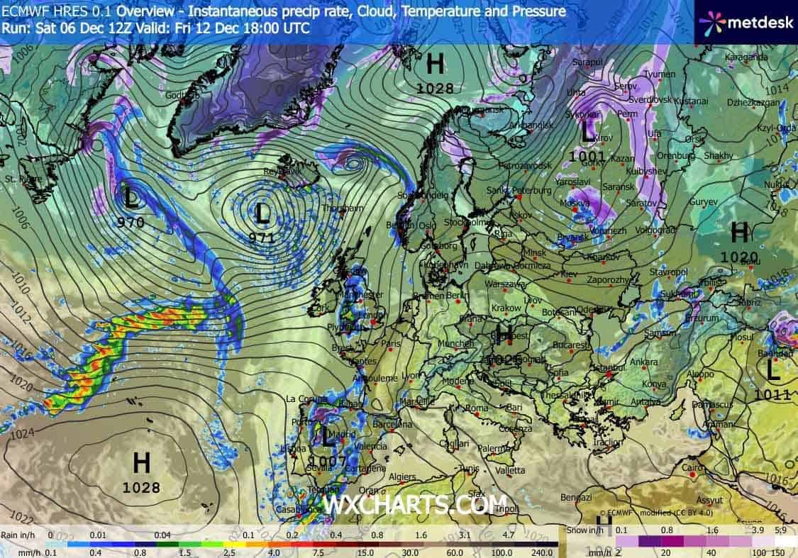 Sytuacja synoptyczna na cały weekend. Pogoda na 5 dni przyniesie zmiany