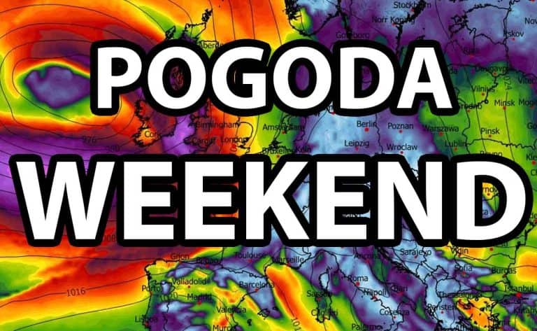 Pogoda na weekend dla Polski. Opady deszczu