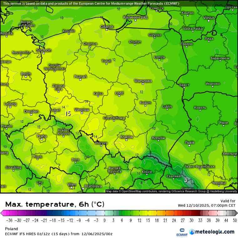 silne ocieplenie i zmiana pogody. Fala ciepła obejmie Polskę