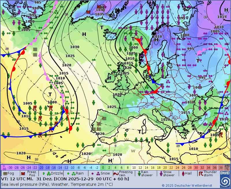 Śnieżyca w regionie. Sytuacja synoptyczna sprzyja atakowi zimy