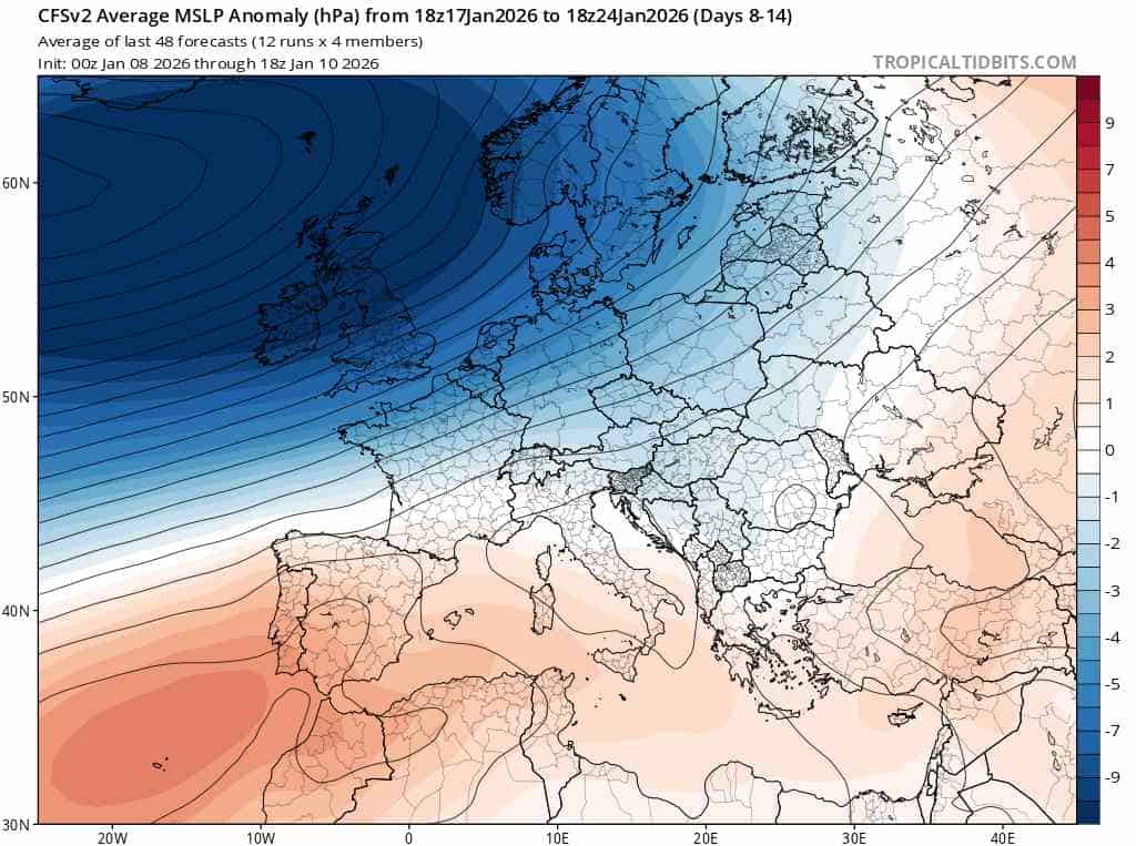 prognoza i trend CFS