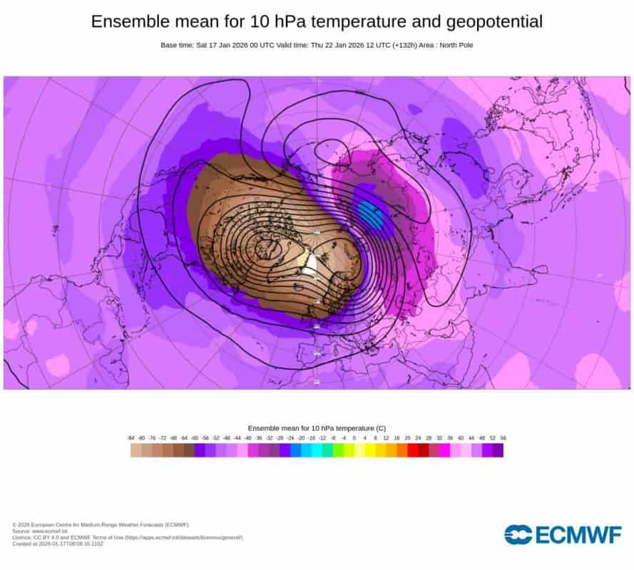 ocieplenie stratosferyczne