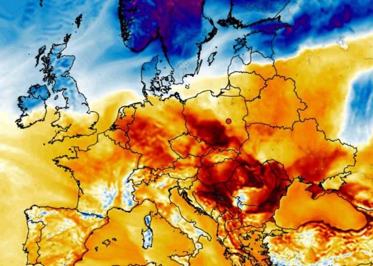 mróz usunięty i silna odwilż