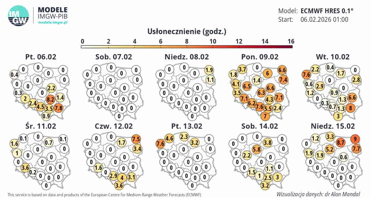 pogoda w kraju i mróz