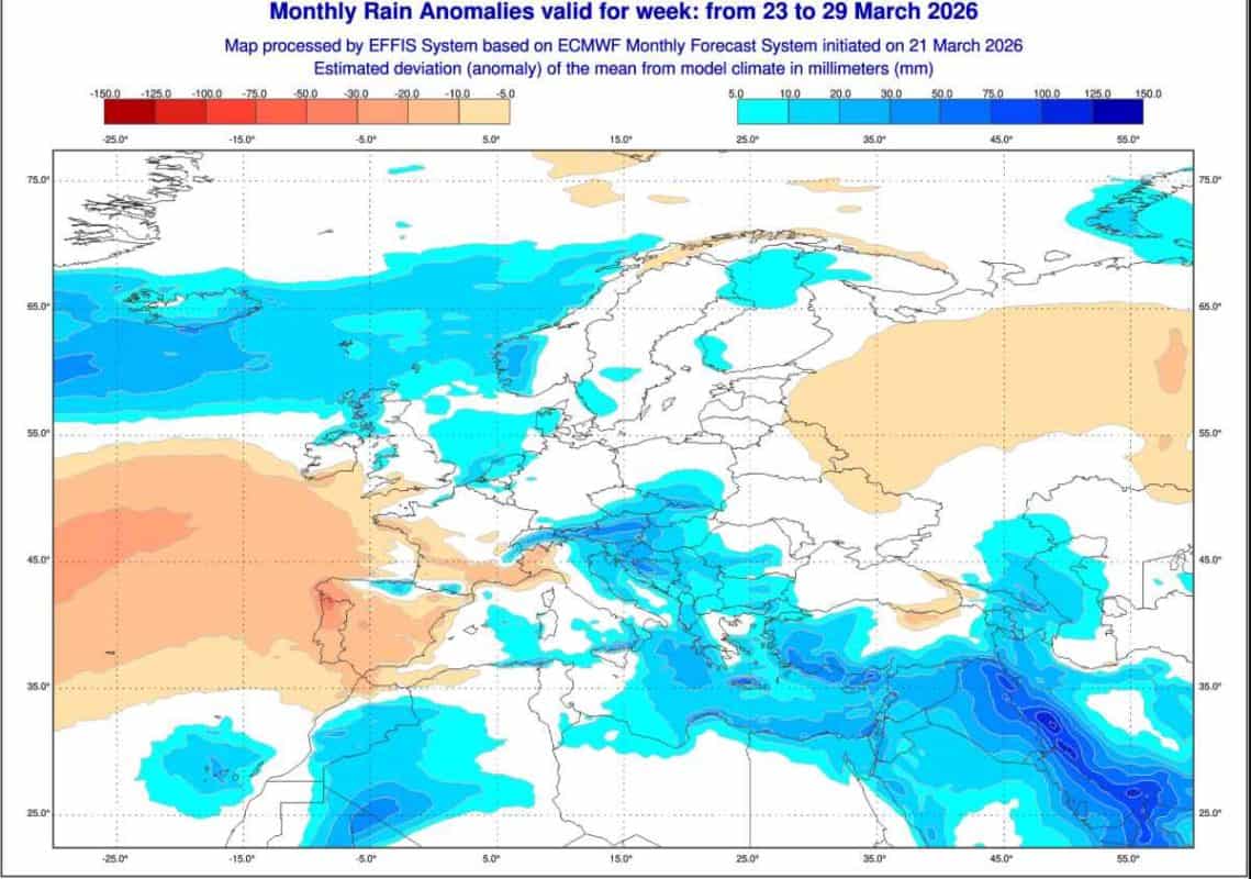 pogoda w regionie mocno się zmieni. ECMWF i trend prognostyczny