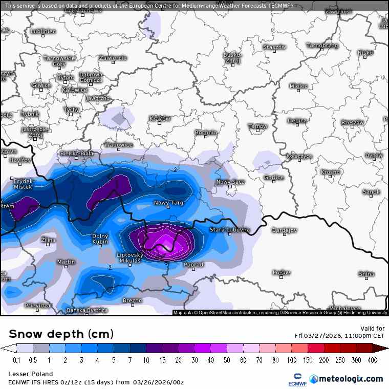 śnieg w kraju i dynamiczna pogoda. Nowe prognozy numeryczne