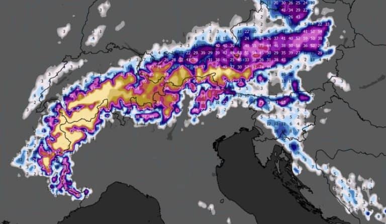 silny atak zimy w Europie. Spore opady śniegu