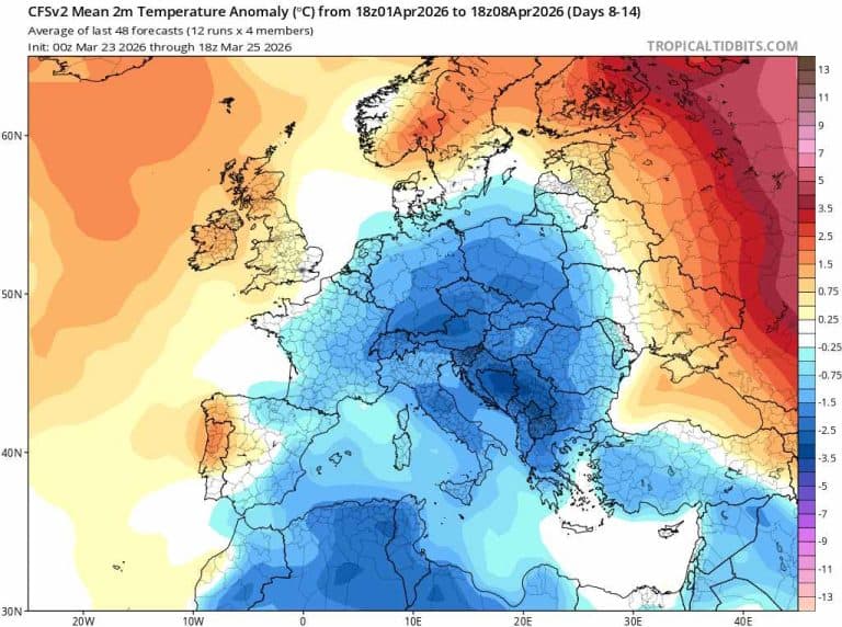 śnieg w Polsce i spora zmiana pogody