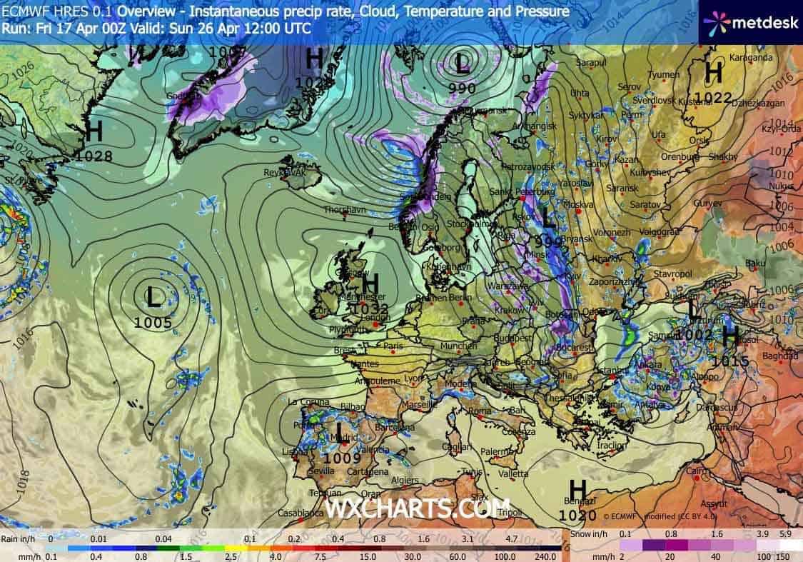 W końcówce kwietnia w regionie pojawi się kolejna wichura