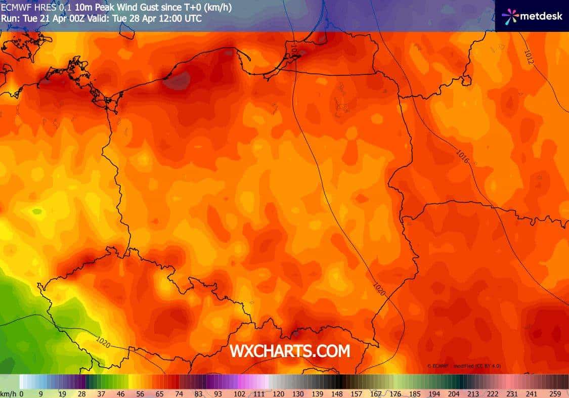 burze śnieżne w kraju
