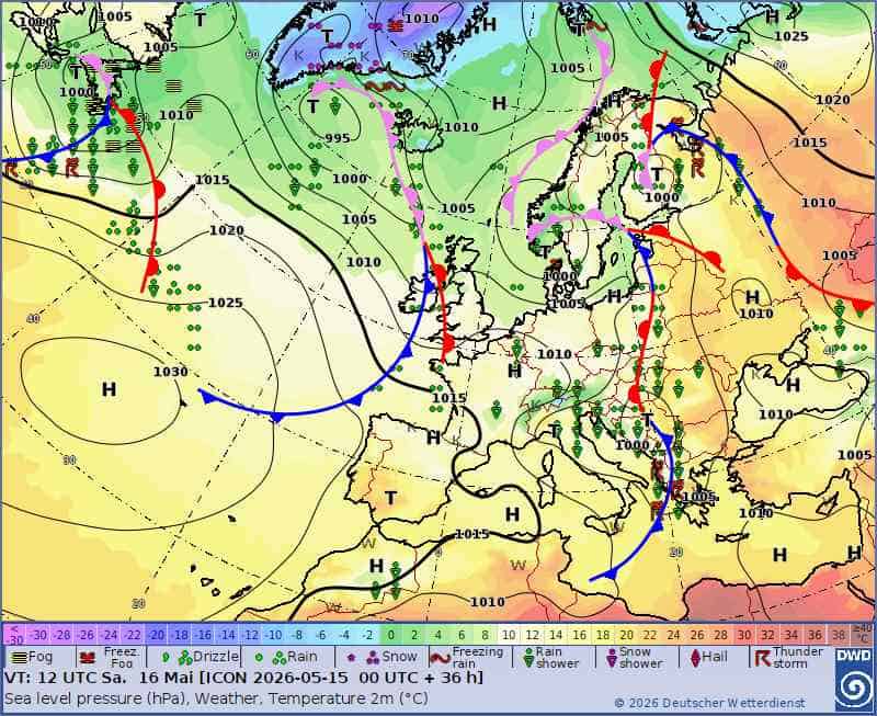 burze i załamanie pogody w Polsce 