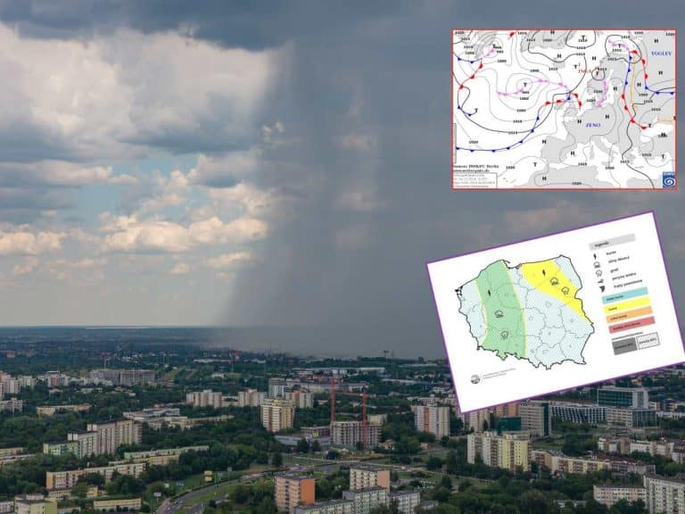 Burze nad Polską i groźna pogoda