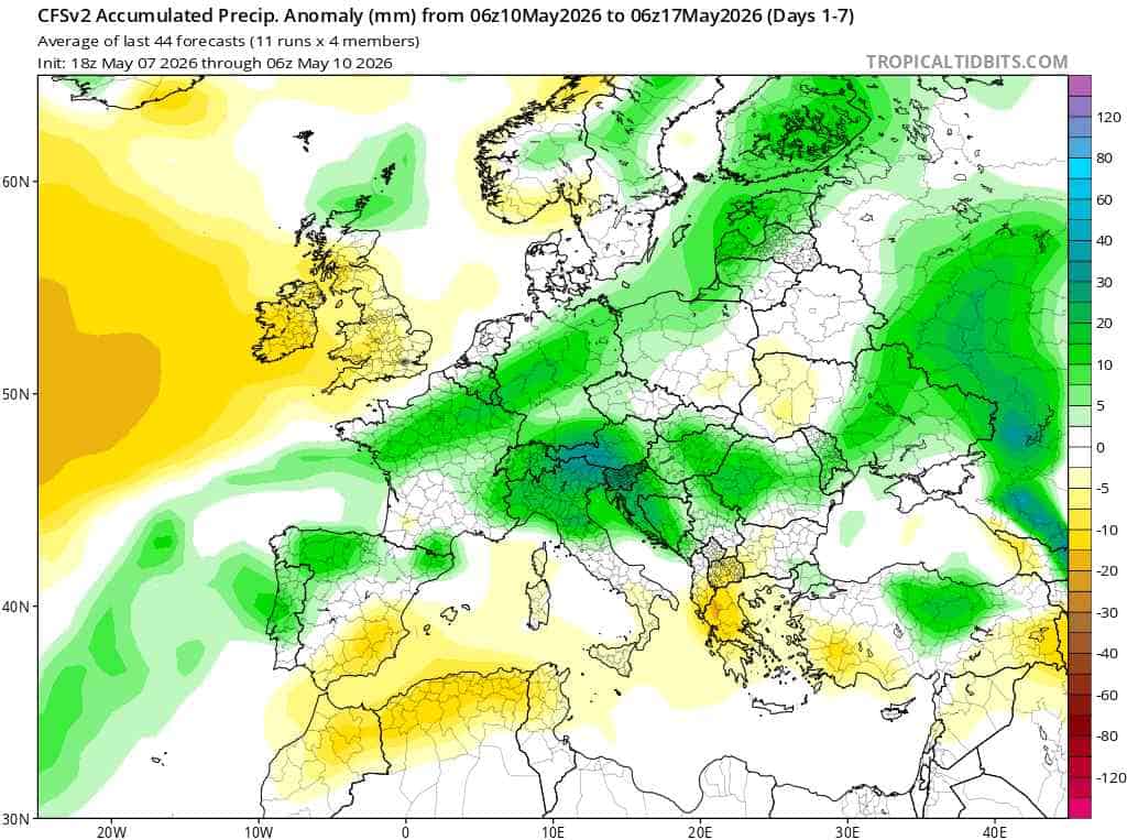 nowe prognozy i silne burze w Polsce