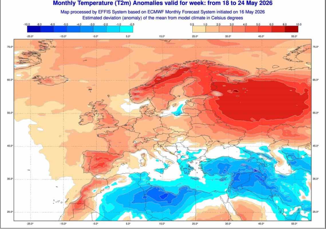 spora zmiana pogody w kraju i nowe prognozy ECMWF