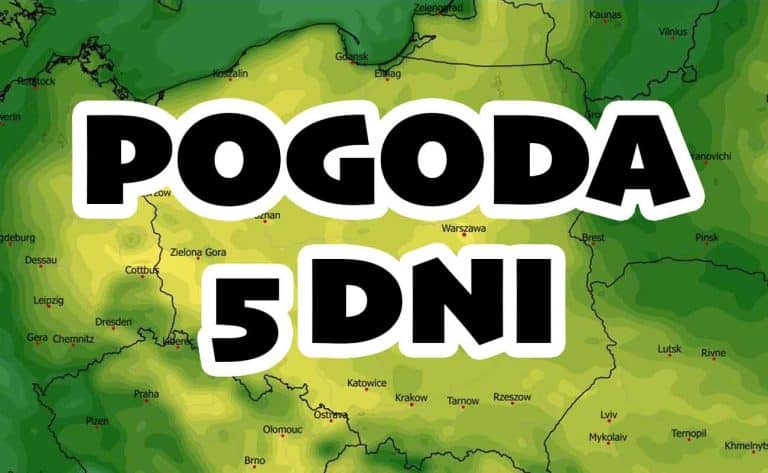 Pogoda na 5 dni plus weekend. Załamanie pogody, ale czy ta się poprawi?