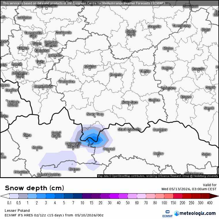 silny atak zimy i zmiana sytuacji pogodowej na maj 2026 r. będą groźne burze