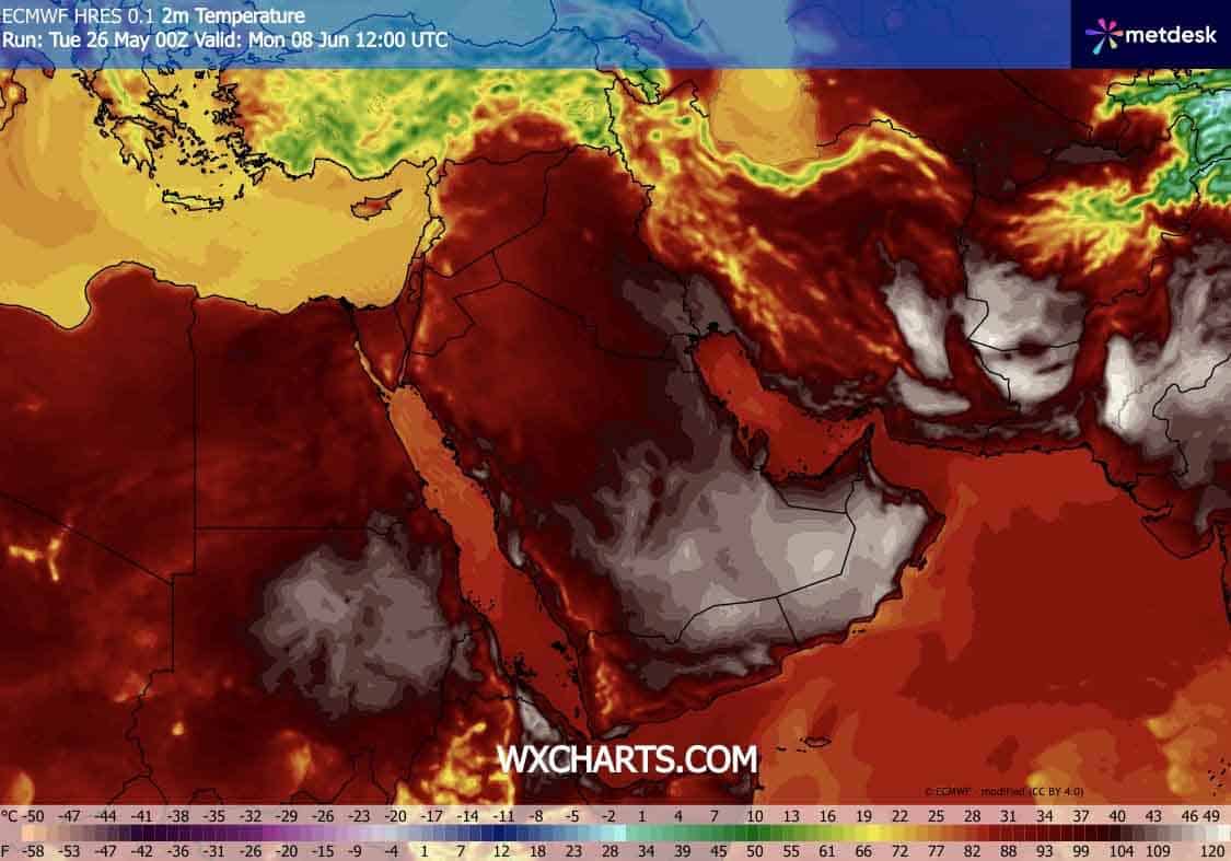 Ponad 50 stopni Celsjusza. Upał na początku czerwca będzie potężny