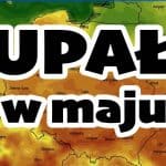 Upał w maju na mapach temperatury. Wysokie temperatury