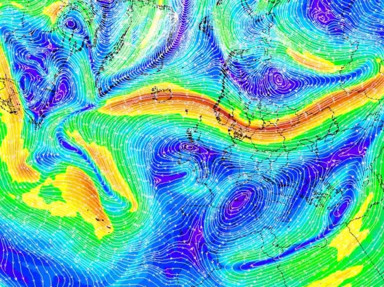 wichury w prognozach i jet stream