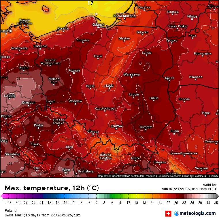 groźna pogoda i silne burze w kraju